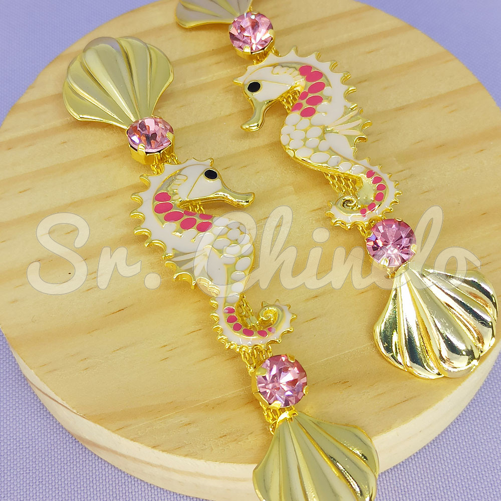 Cabedal Cavalo Marinho, Banhado, Rebite, Rosa