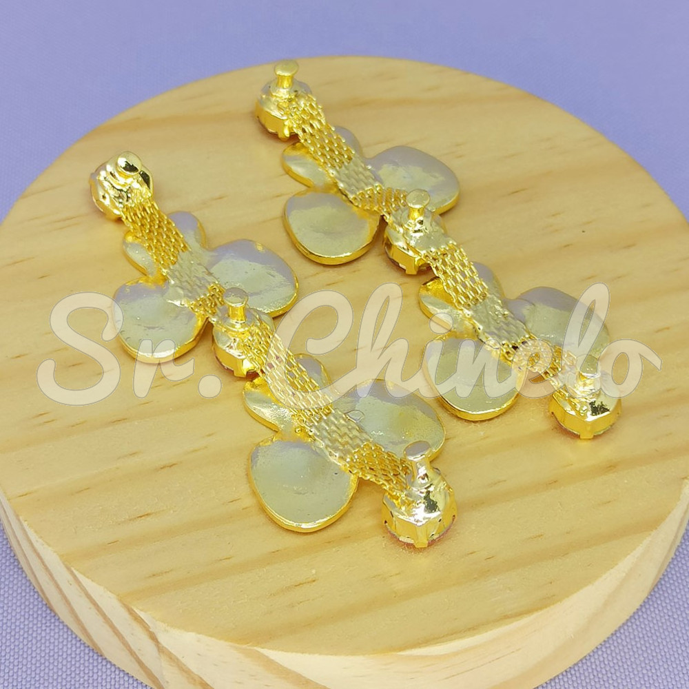 Cabedal Cecília, Banhado, Rebite, Rosa Vintage