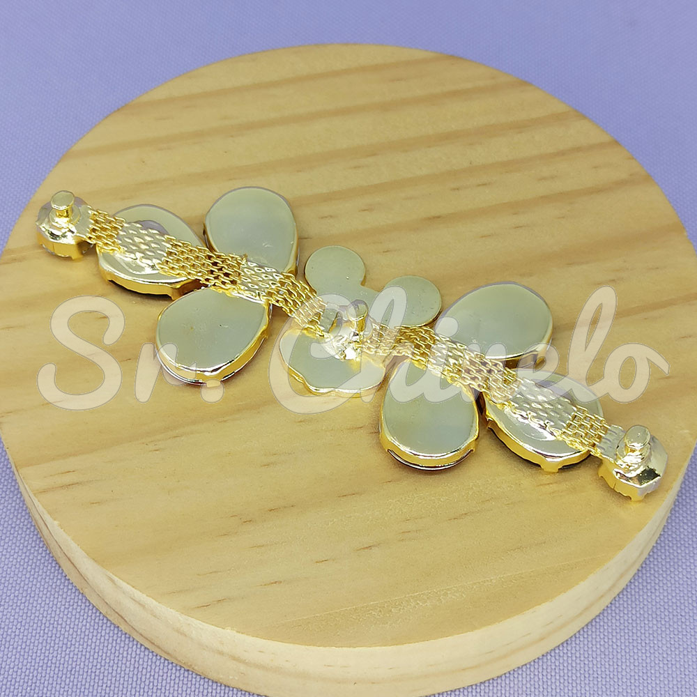 Cabedal Mickey, Banhado, Rebite, Vermelho e Preto