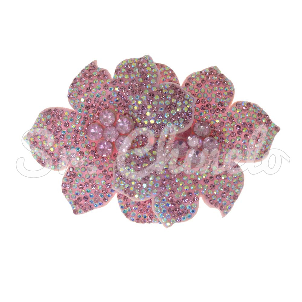 Cabedal Flor Dupla, Tecido, Rosa Claro Furtacor