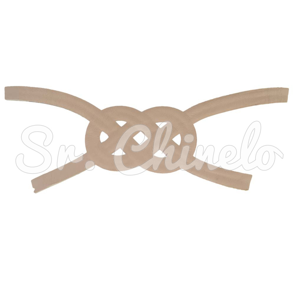Cabedal Karina, Tecido com Strass, Pronto para Aplicação em Solas, Bege/Dourado