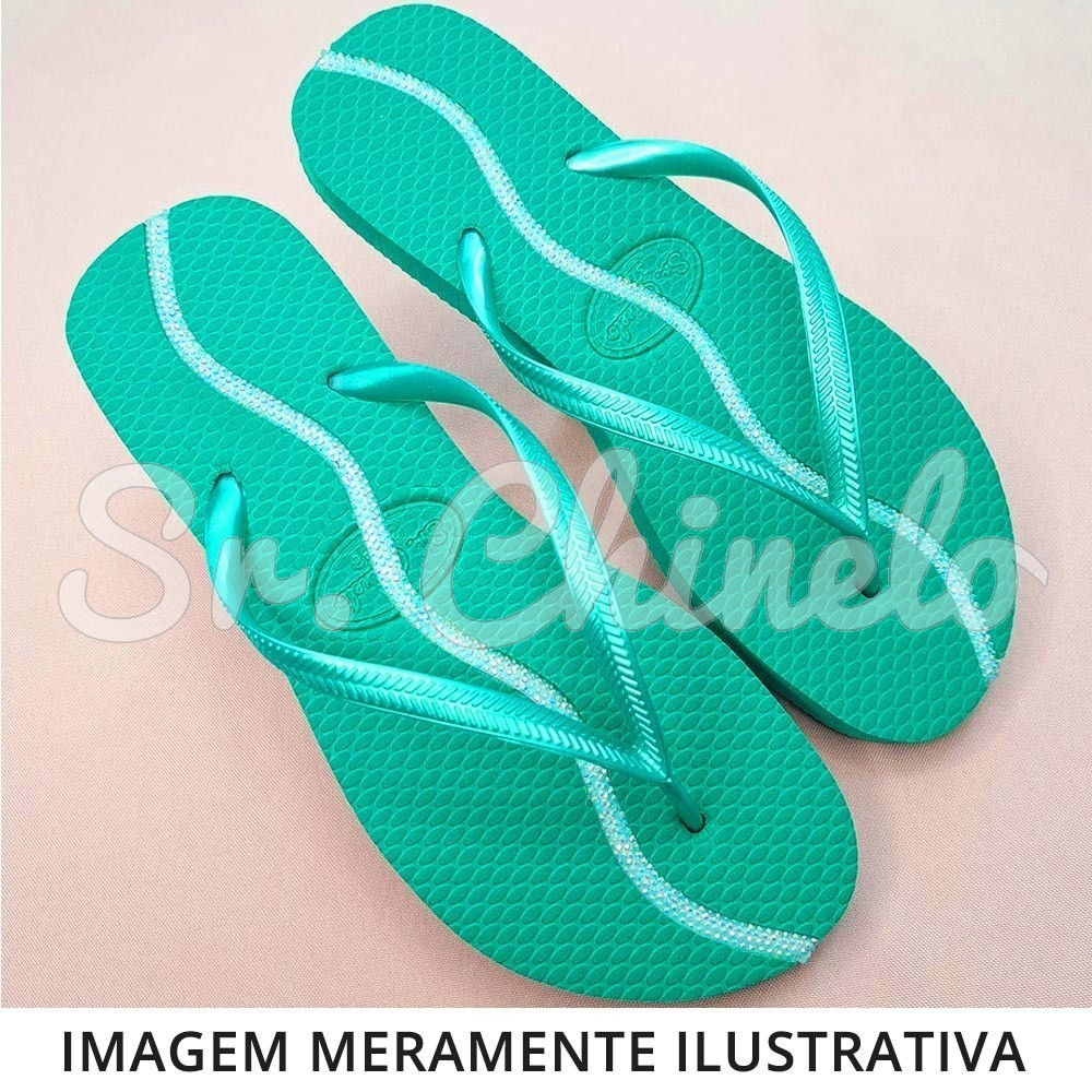 Sandálias Sr. Chinelo Basic, 41/42, Frisado para Meia Cana 06mm