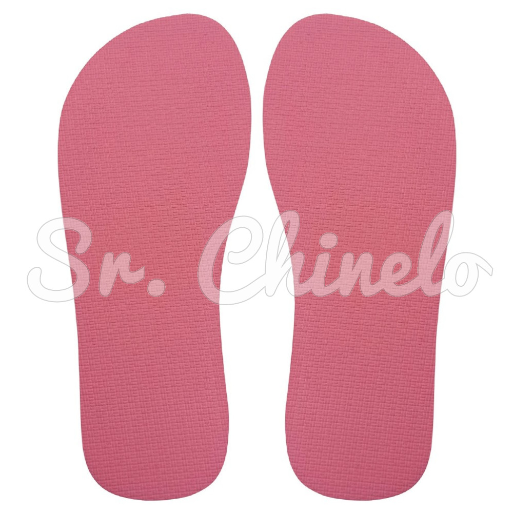 Sola Basic, 100% Borracha, Rosa Glacê