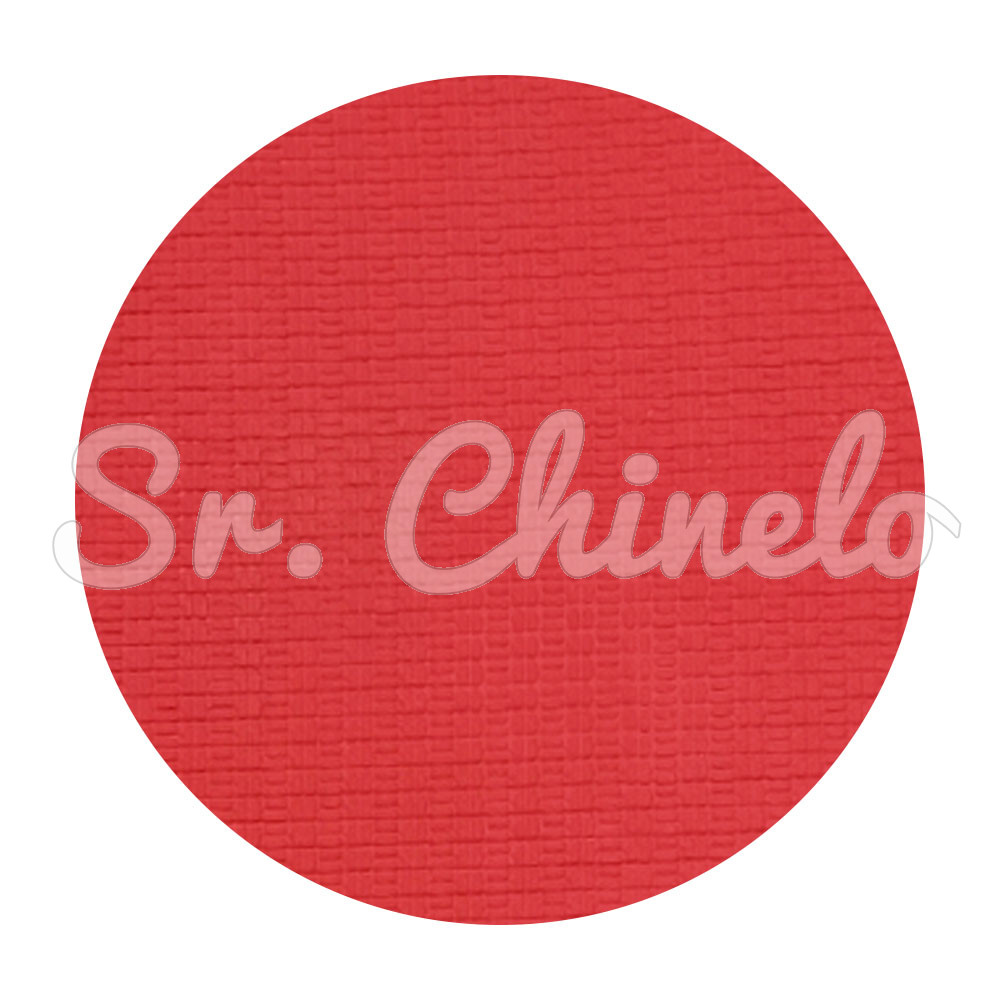 Sola Slim Square, 100% Borracha, Vermelho Coral
