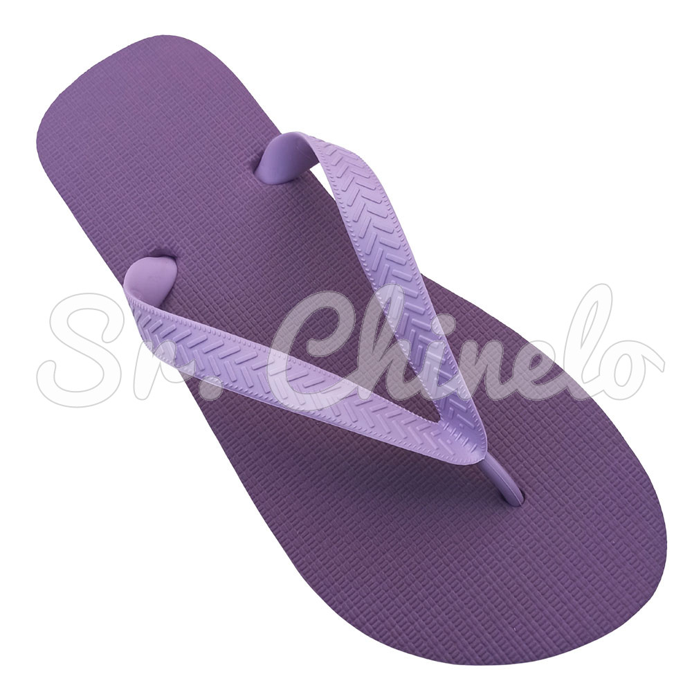 Chinelo Basic, Sr.Chinelo, 100% Borracha, Lilás Lavanda
