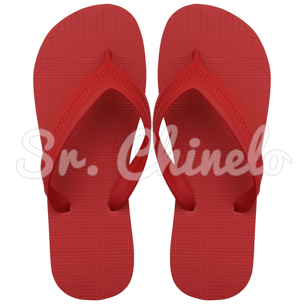 Chinelo Delta, Sr. Chinelo, 100% Borracha, Vermelho Coral