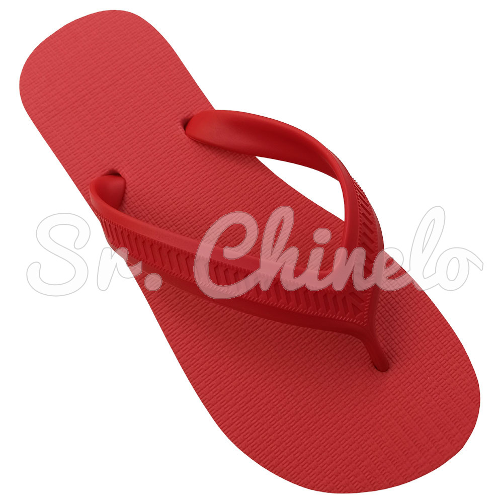 Chinelo Delta, Sr. Chinelo, 100% Borracha, Vermelho Coral