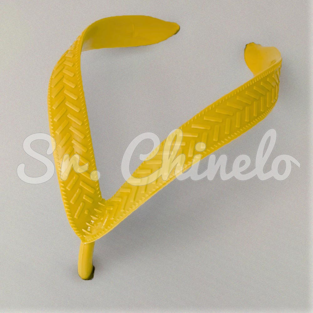 Correia Larga para Chinelo, Amarelo