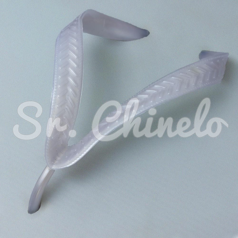 Correia Larga para Chinelo, Branco Perolado