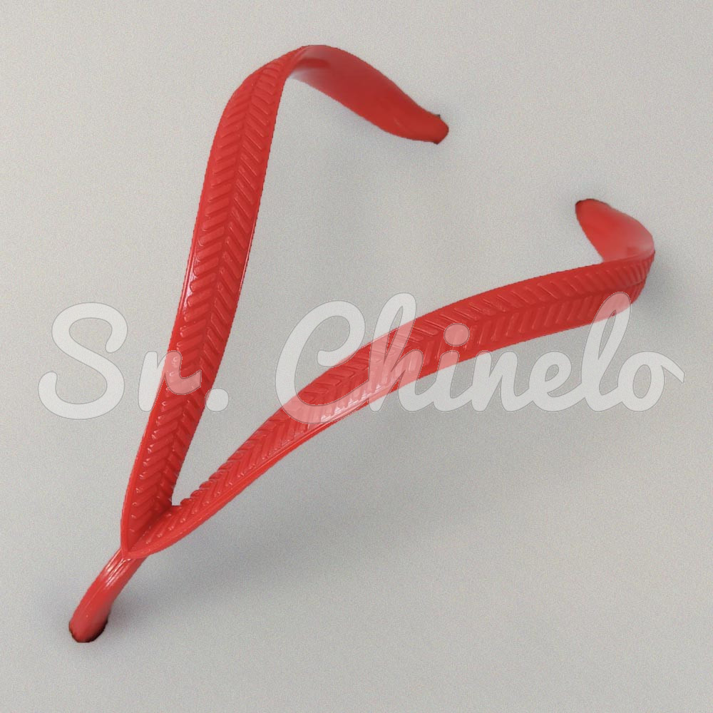 Correia Slim para Chinelo, Vermelho