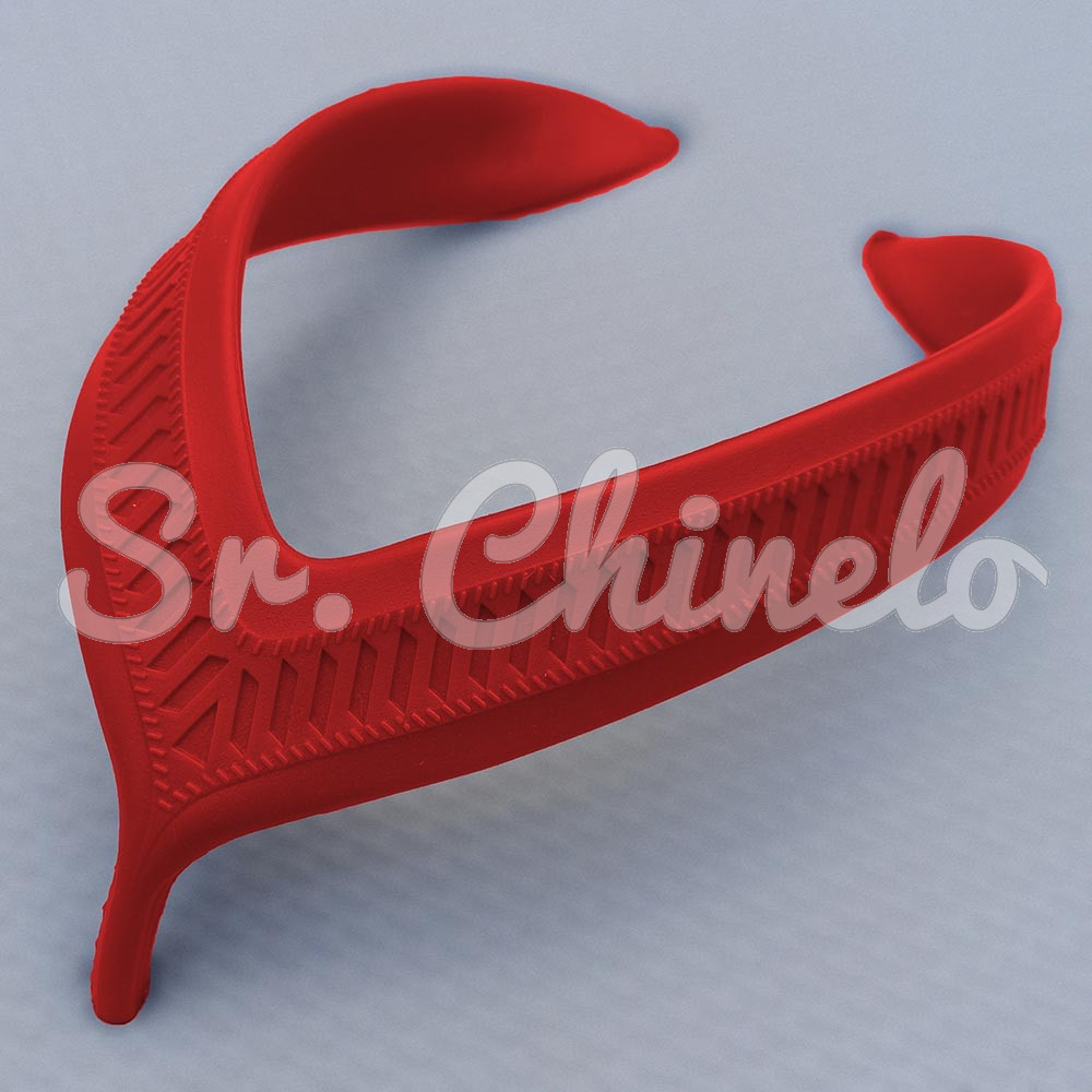 Correia Delta para Chinelo, Vermelho