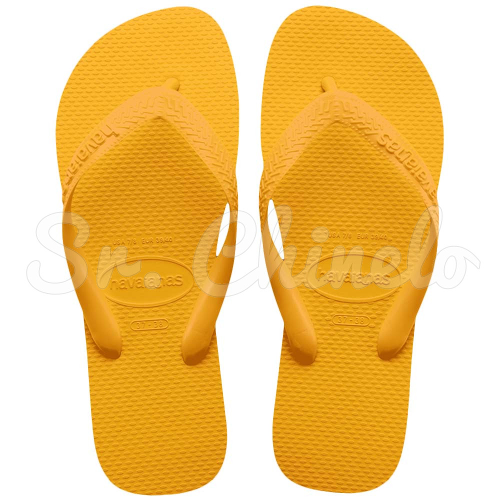 Sandálias Havaianas Top, Amarelo Pop
