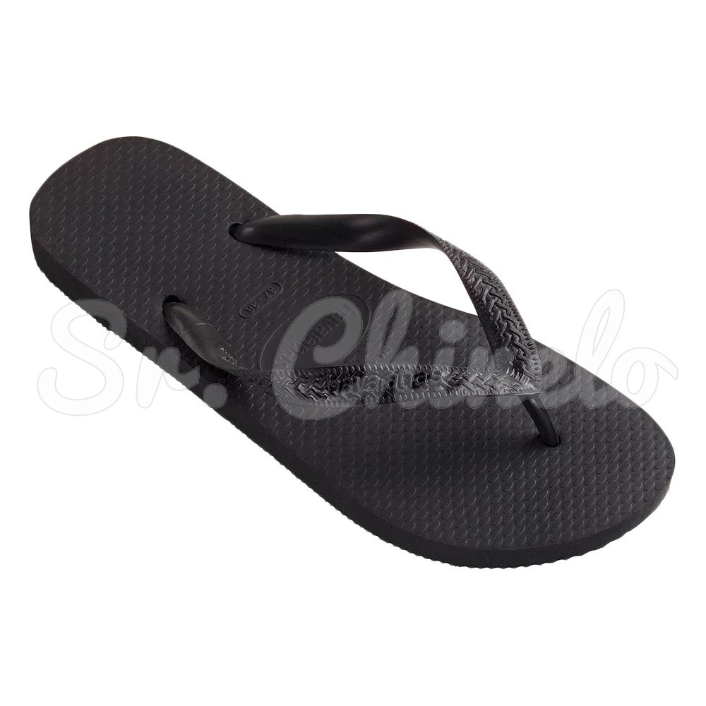 Sandálias Havaianas Top Infantil, Preto