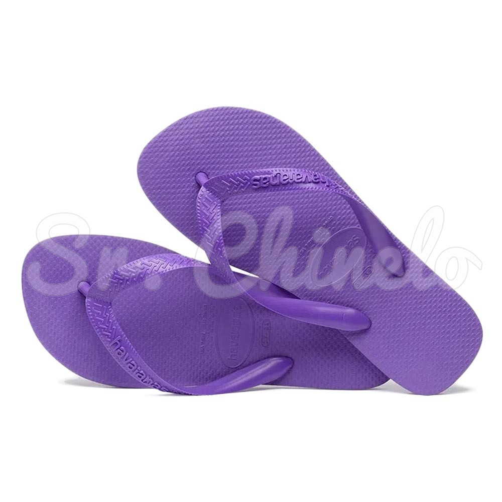Sandálias Havaianas Top, Lilás Escuro