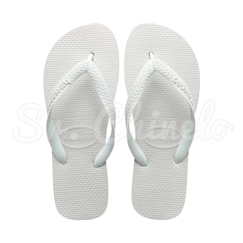 Sandálias Havaianas Top Infantil, Branco