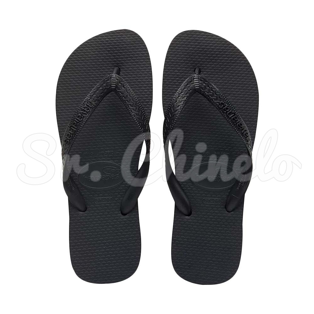 Sandálias Havaianas Top Infantil, Preto
