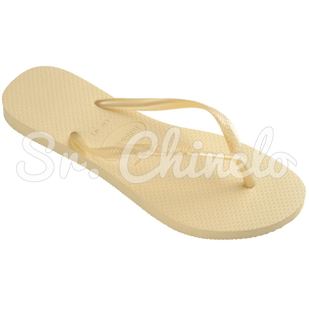 Sandálias Havaianas Slim, Buttercream