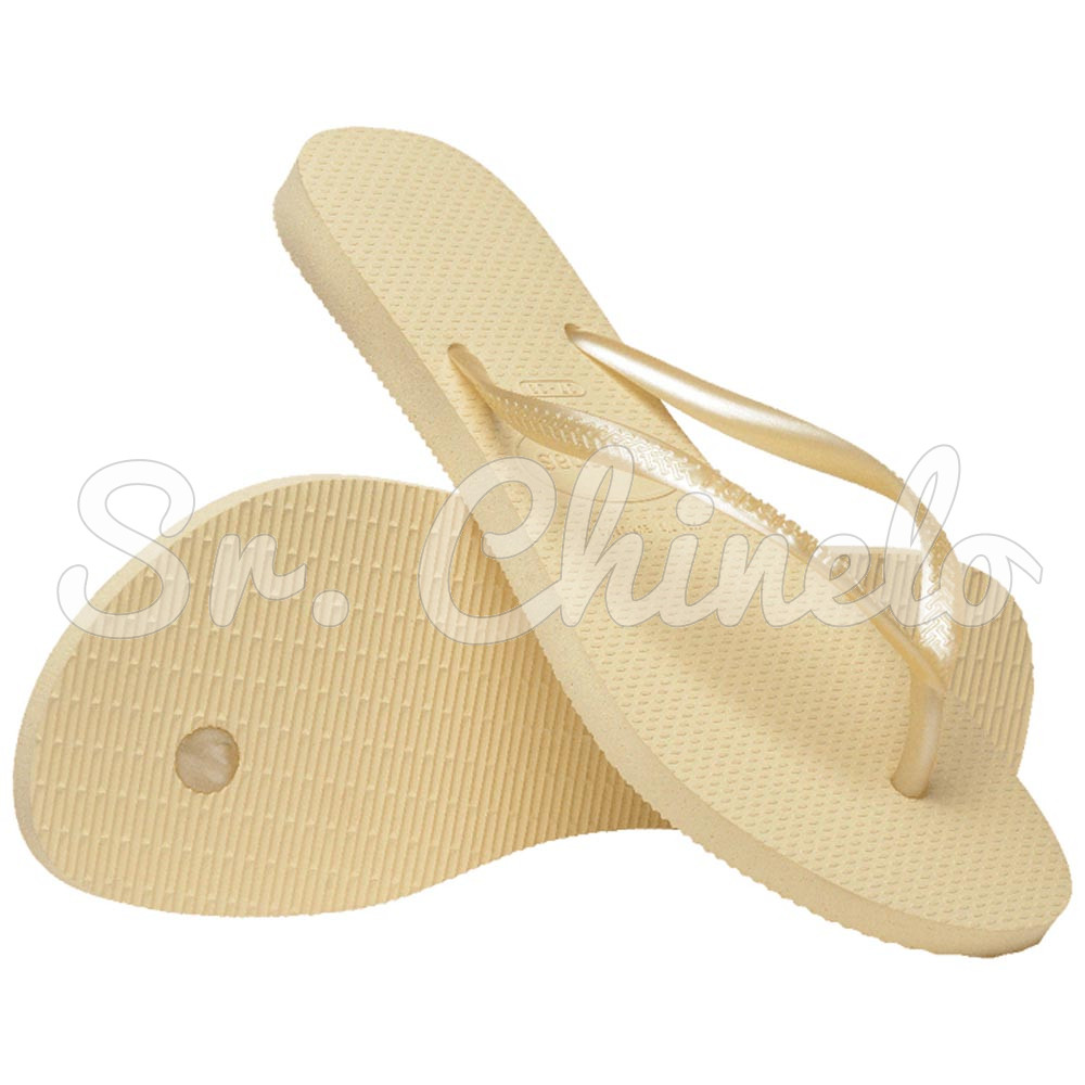 Sandálias Havaianas Slim, Buttercream