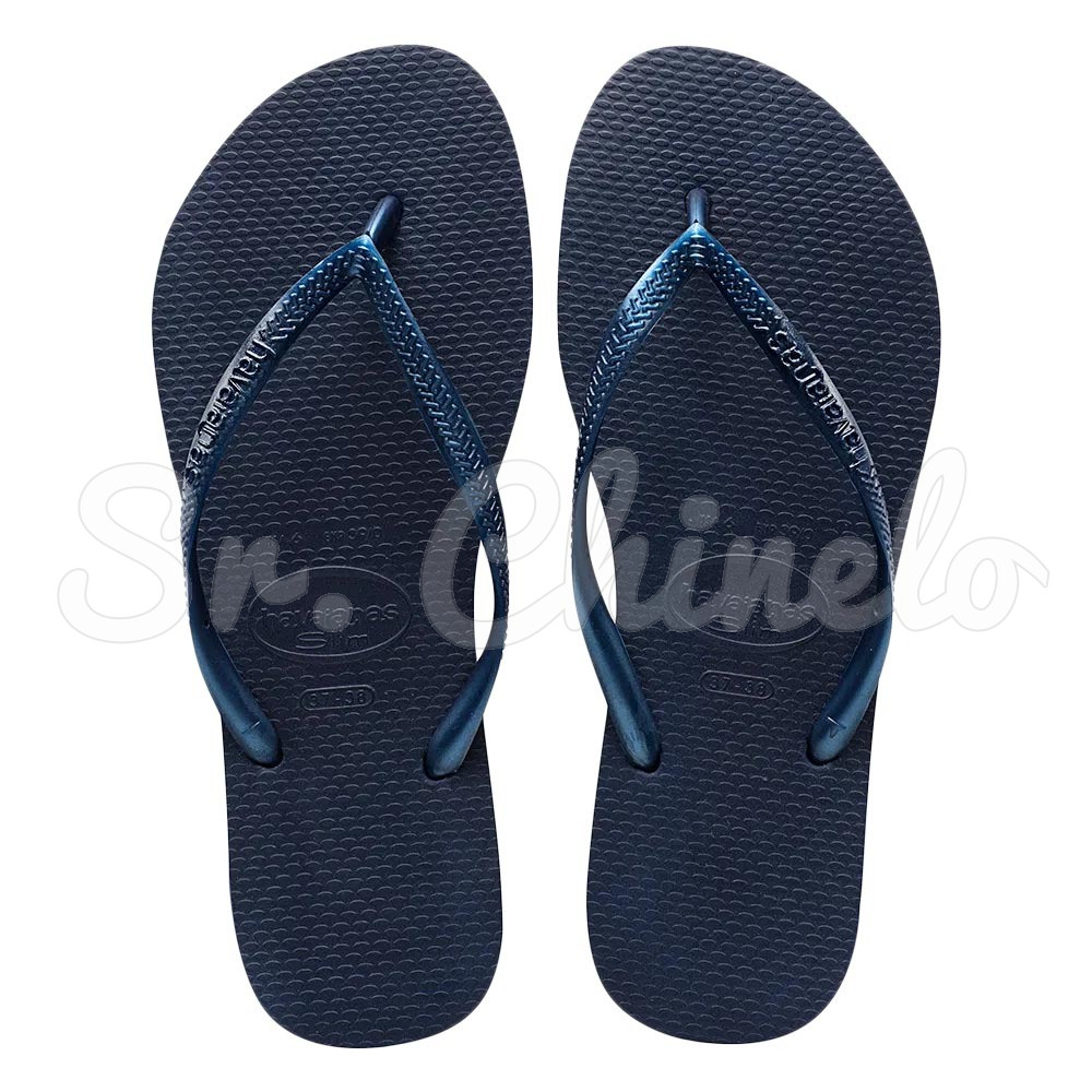 Sandálias Havaianas Slim, Marinho