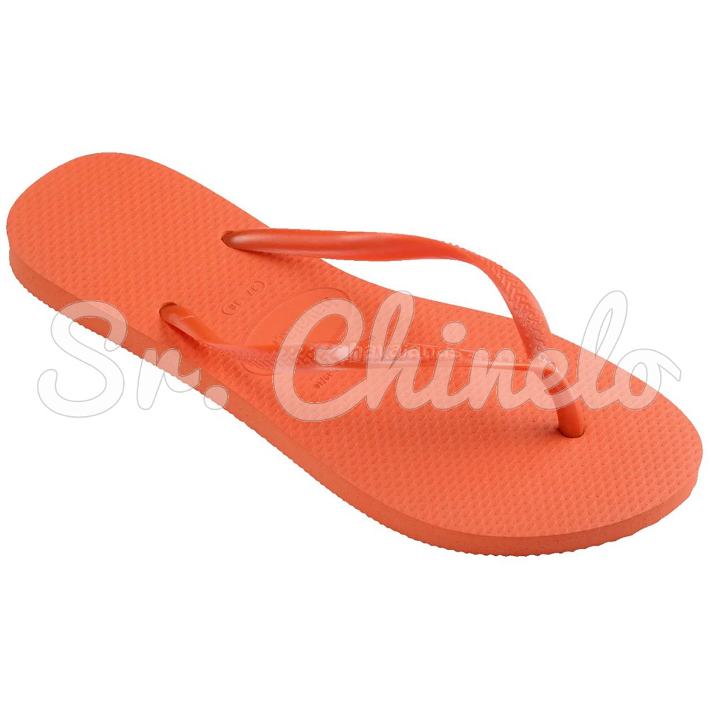 Sandálias Havaianas Slim, Laranja Sunset