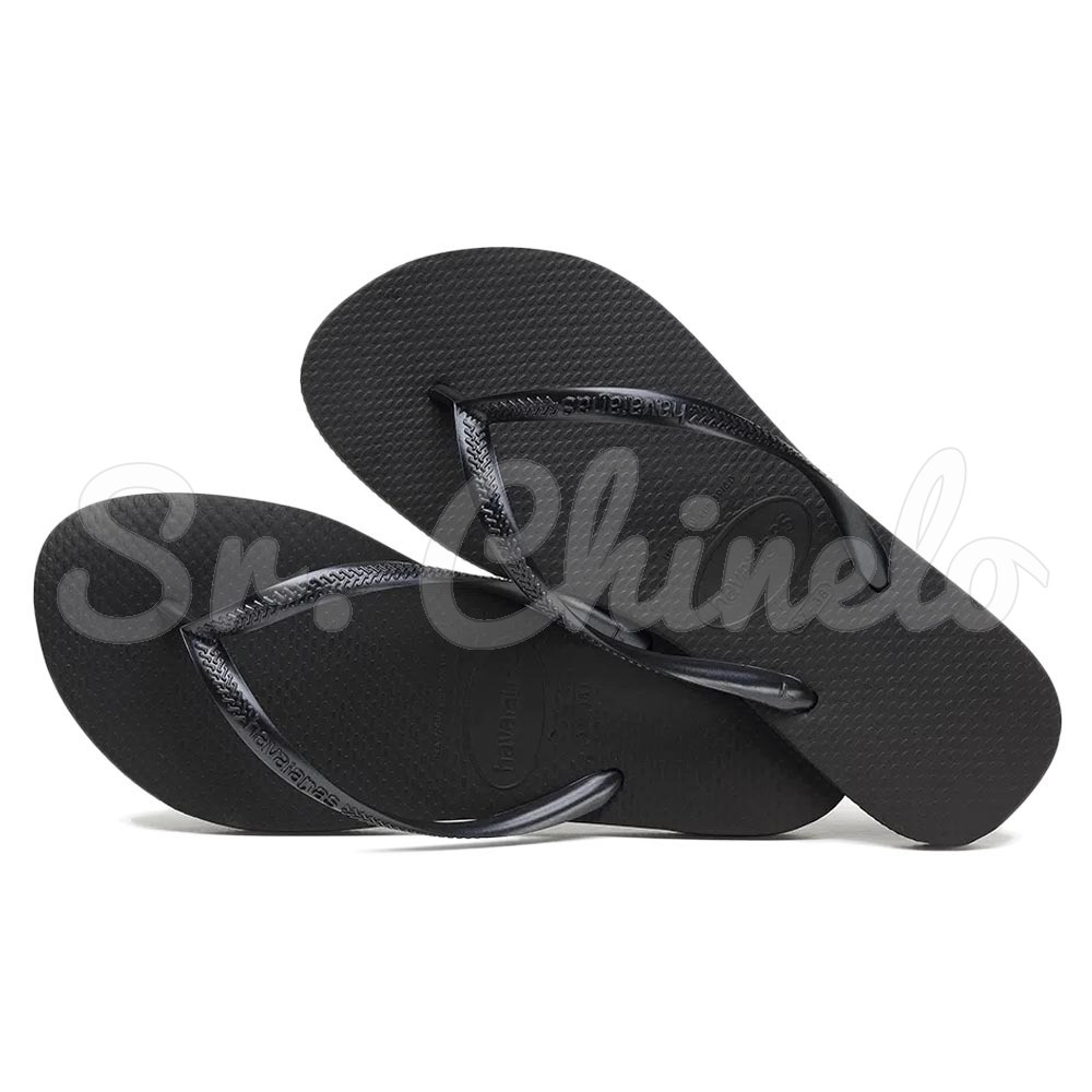 Sandálias Havaianas Slim, Preto
