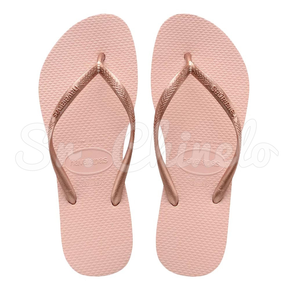 Sandálias Havaianas Slim, Rosa Ballet