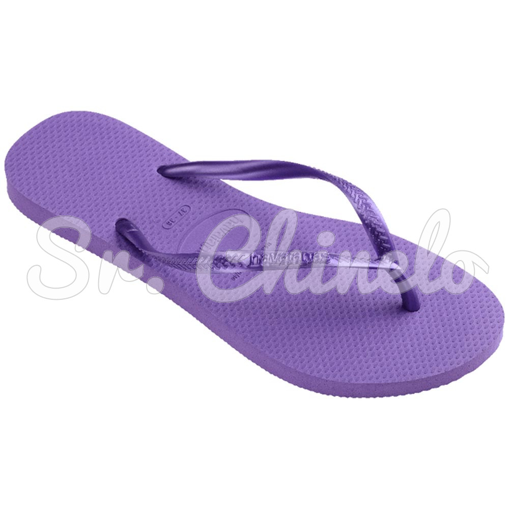 Sandálias Havaianas Slim, Lilás Escuro