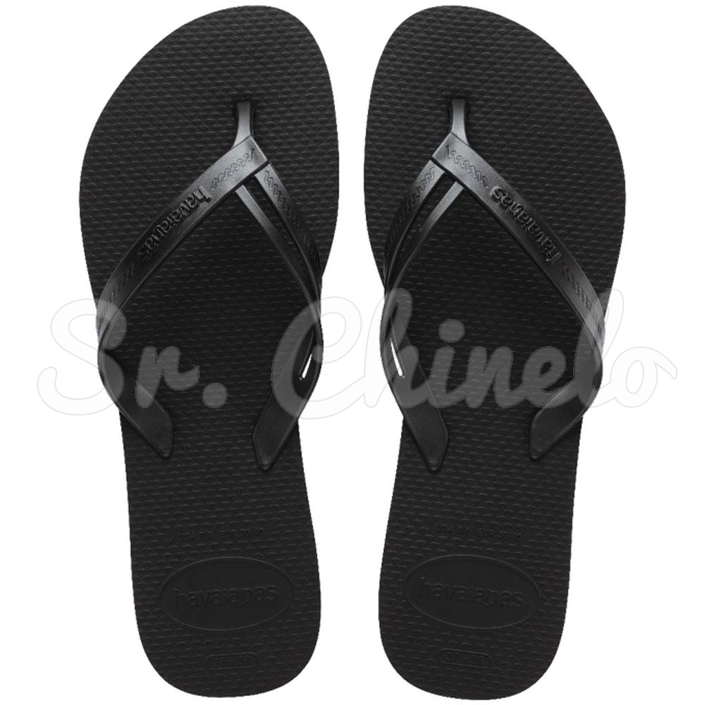 Sandálias Havaianas Elegance, Preto
