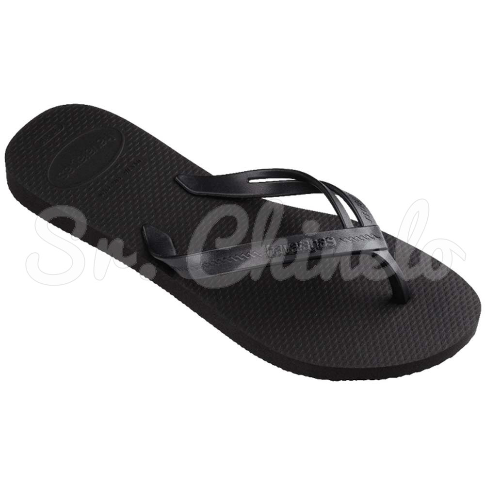 Sandálias Havaianas Elegance, Preto