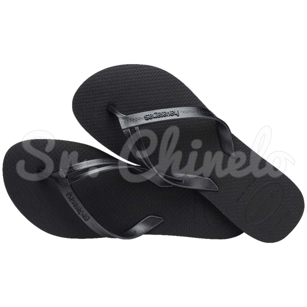 Sandálias Havaianas Elegance, Preto
