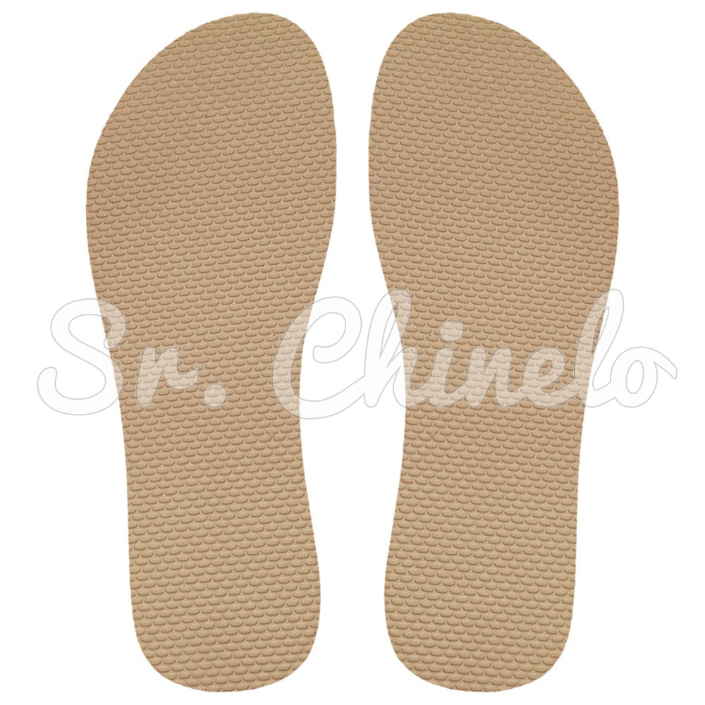 Sola Slim, 100% Borracha, Areia