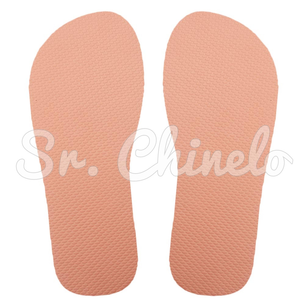 Sola Basic, 100% Borracha, Rosa Glacê