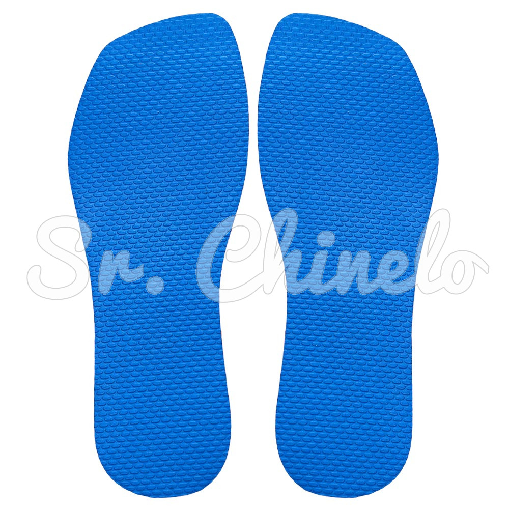 Sola Slim Square, 100% Borracha, Azul Royal