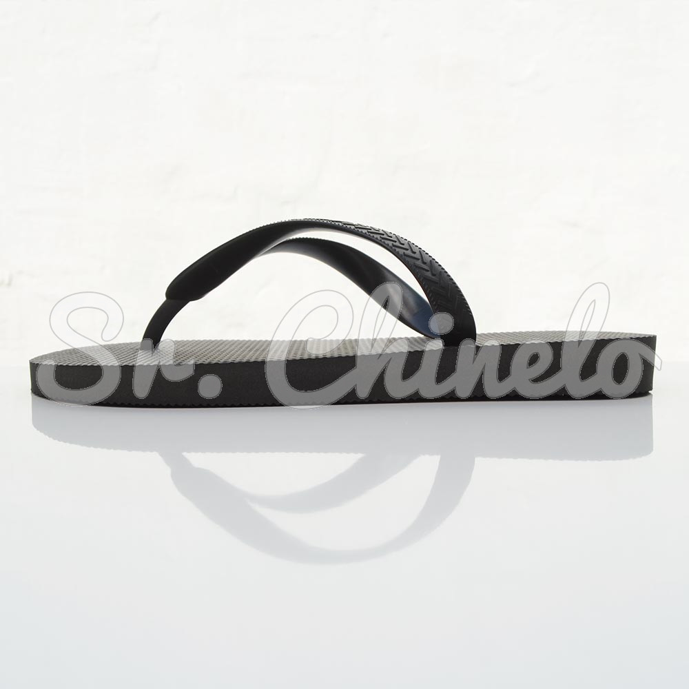 Chinelo Basic, Sr.Chinelo, 100% Borracha, Preto