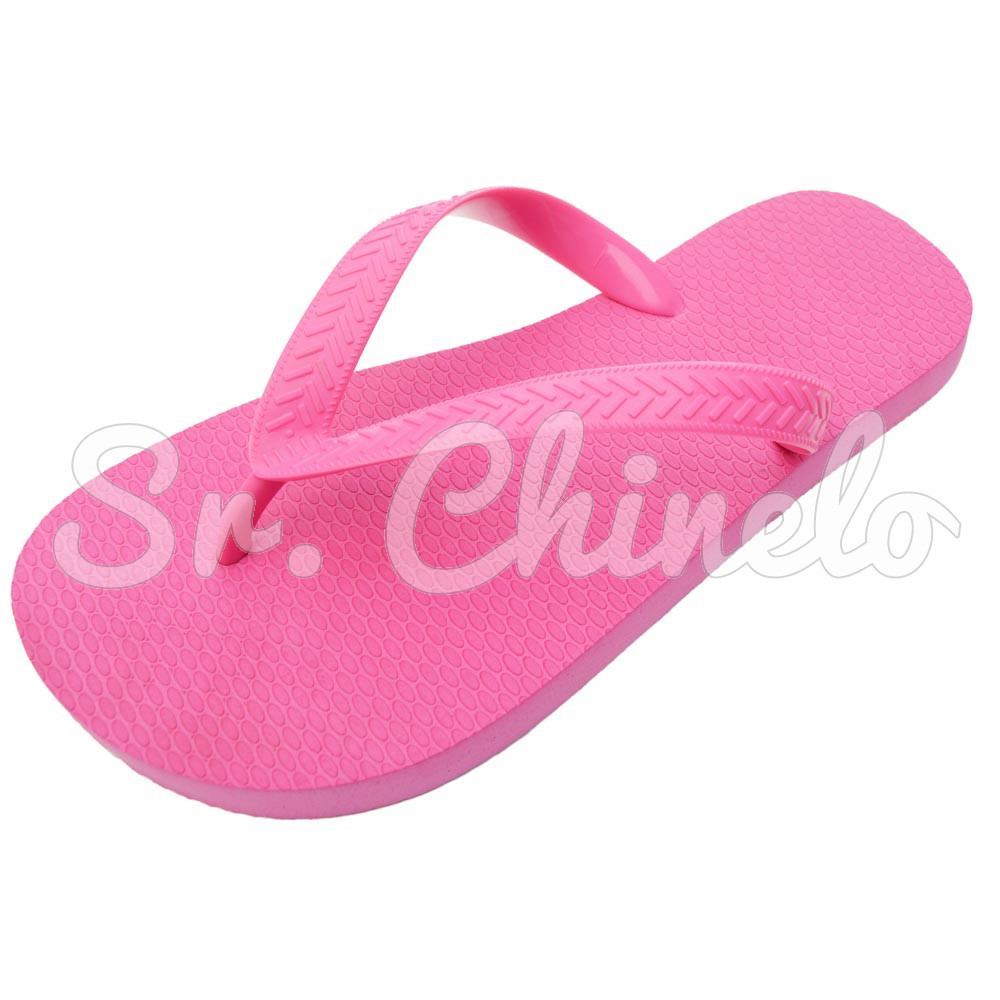 Chinelo Basic, Sr.Chinelo, 100% Borracha, Rosa Framboesa