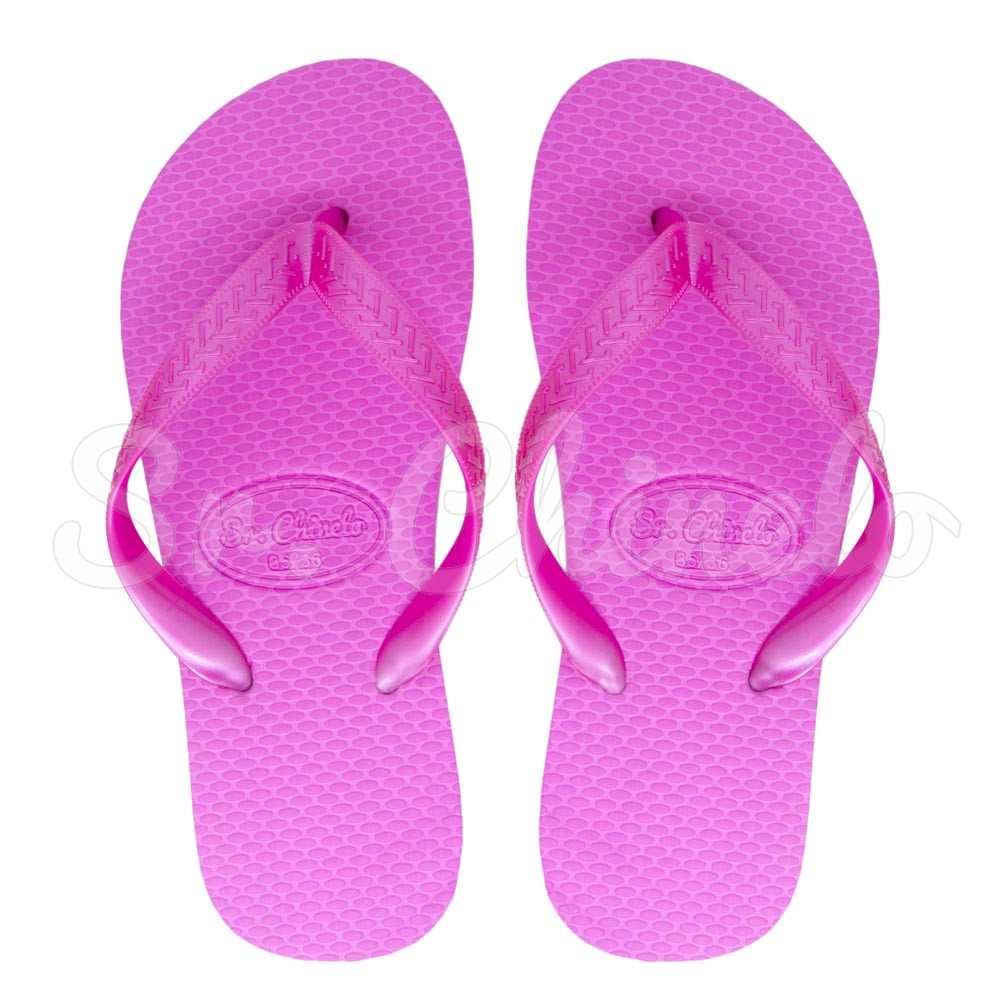 Kit Chinelufa Tiras Encapadas, Pink