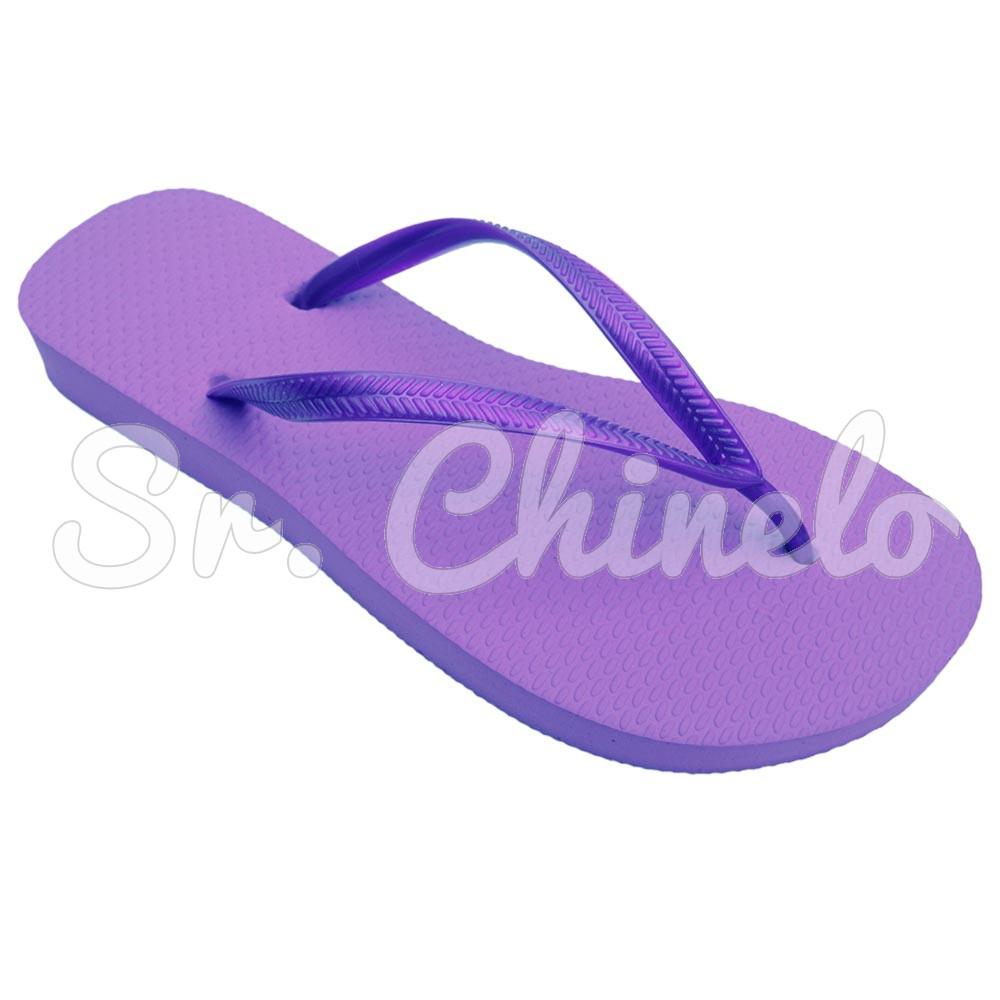 Chinelo Slim, Sr. Chinelo, 100% Borracha, Lilás Lavanda