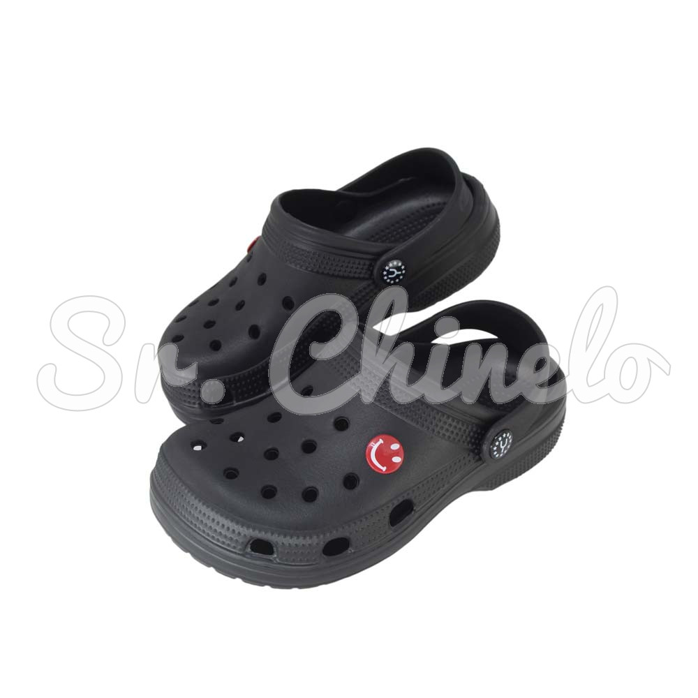 Babuche Yvate Infantil, Preto
