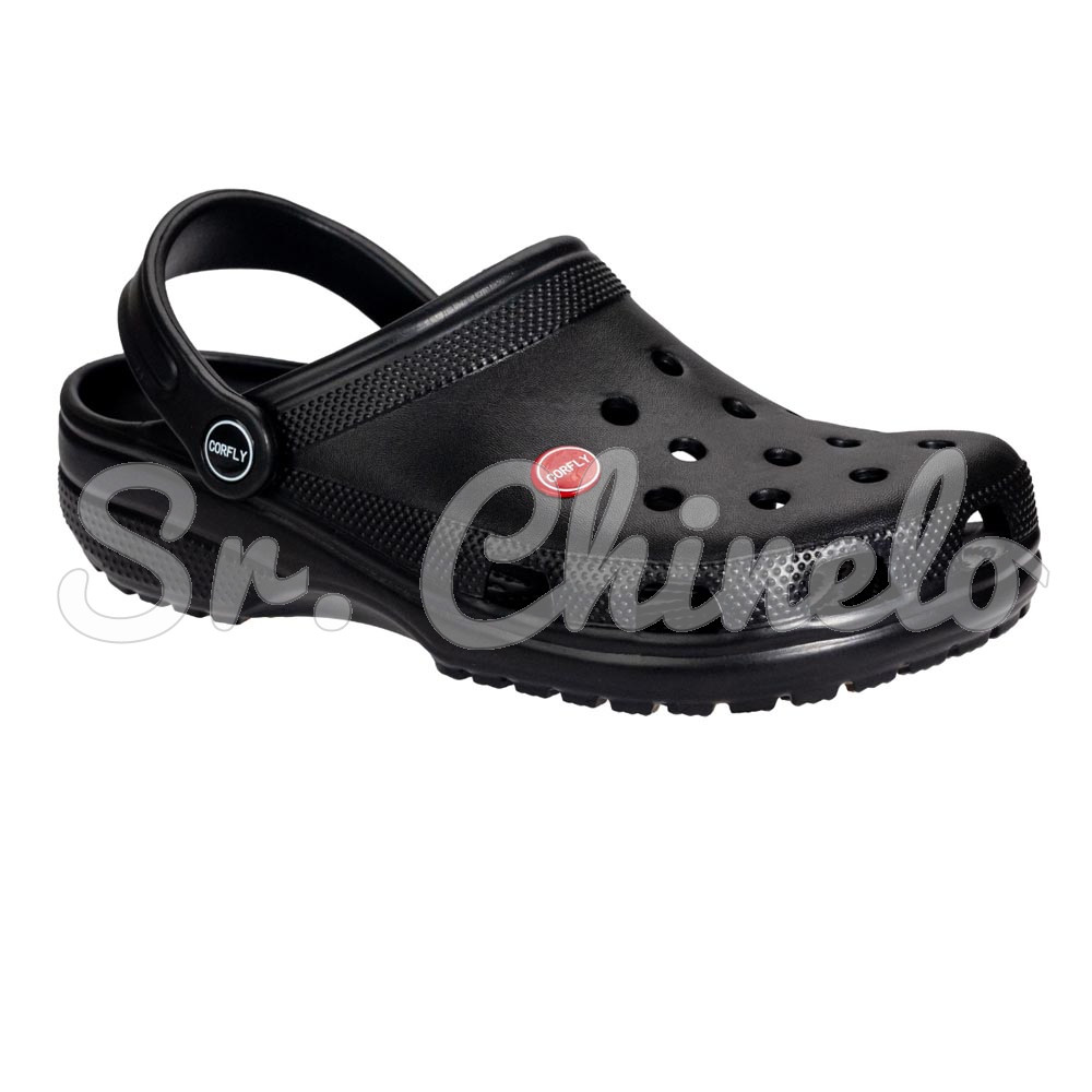 Babuche Corfly, Preto – Numeração 33 ao 39/40