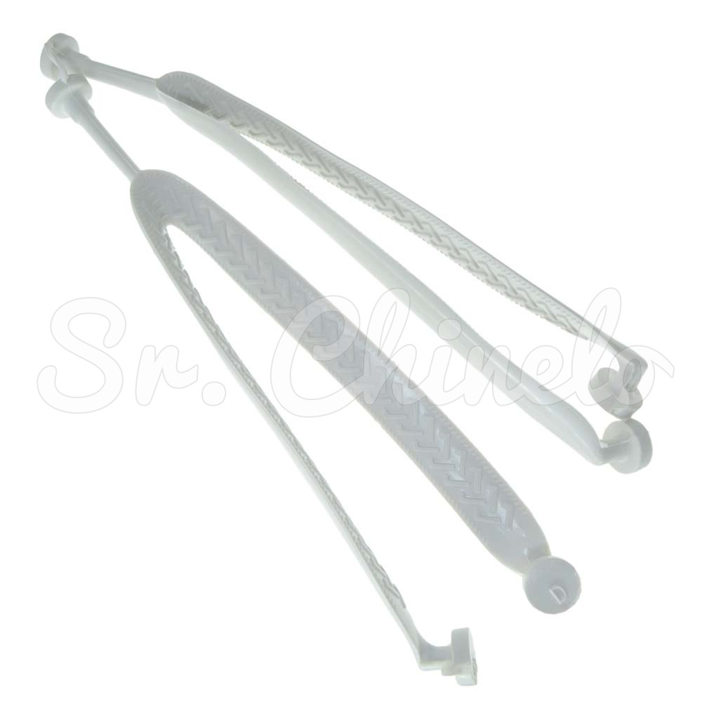 Correia Larga para Chinelo, Branco