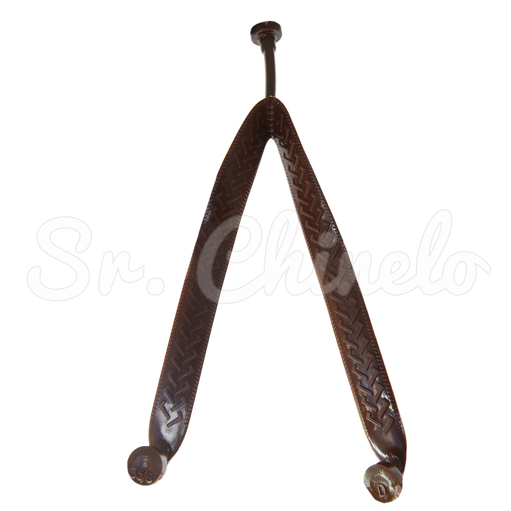 Correia Larga para Chinelo, Marrom
