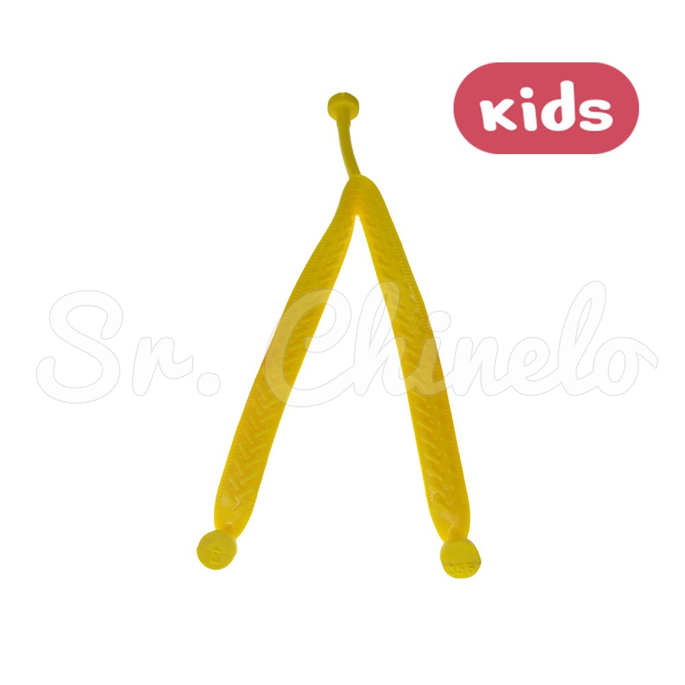 Correia Larga para Chinelo Infantil, Amarelo