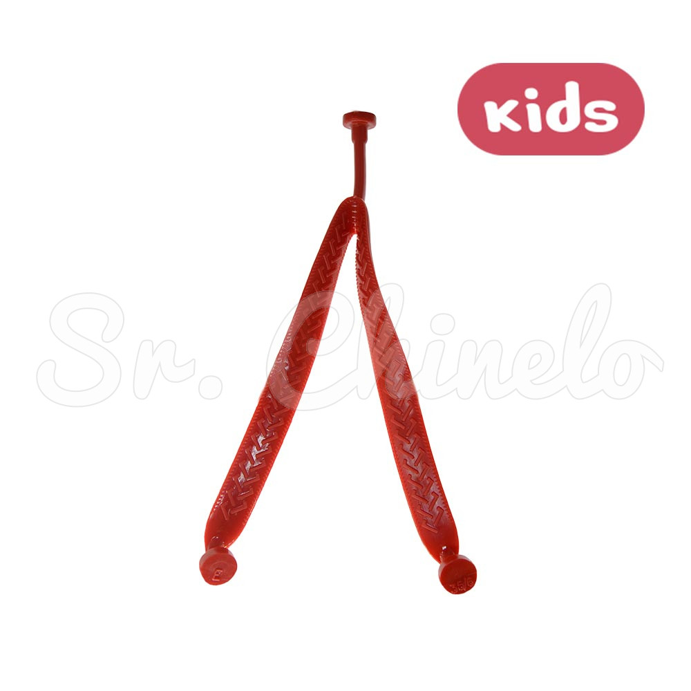 Correia Larga para Chinelo Infantil, Vermelho