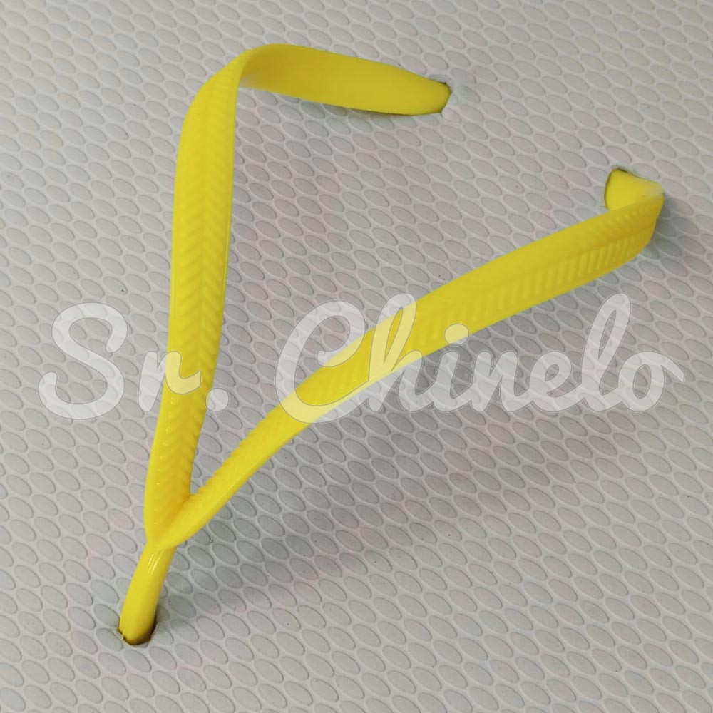 Correia Slim para Chinelo, Amarelo