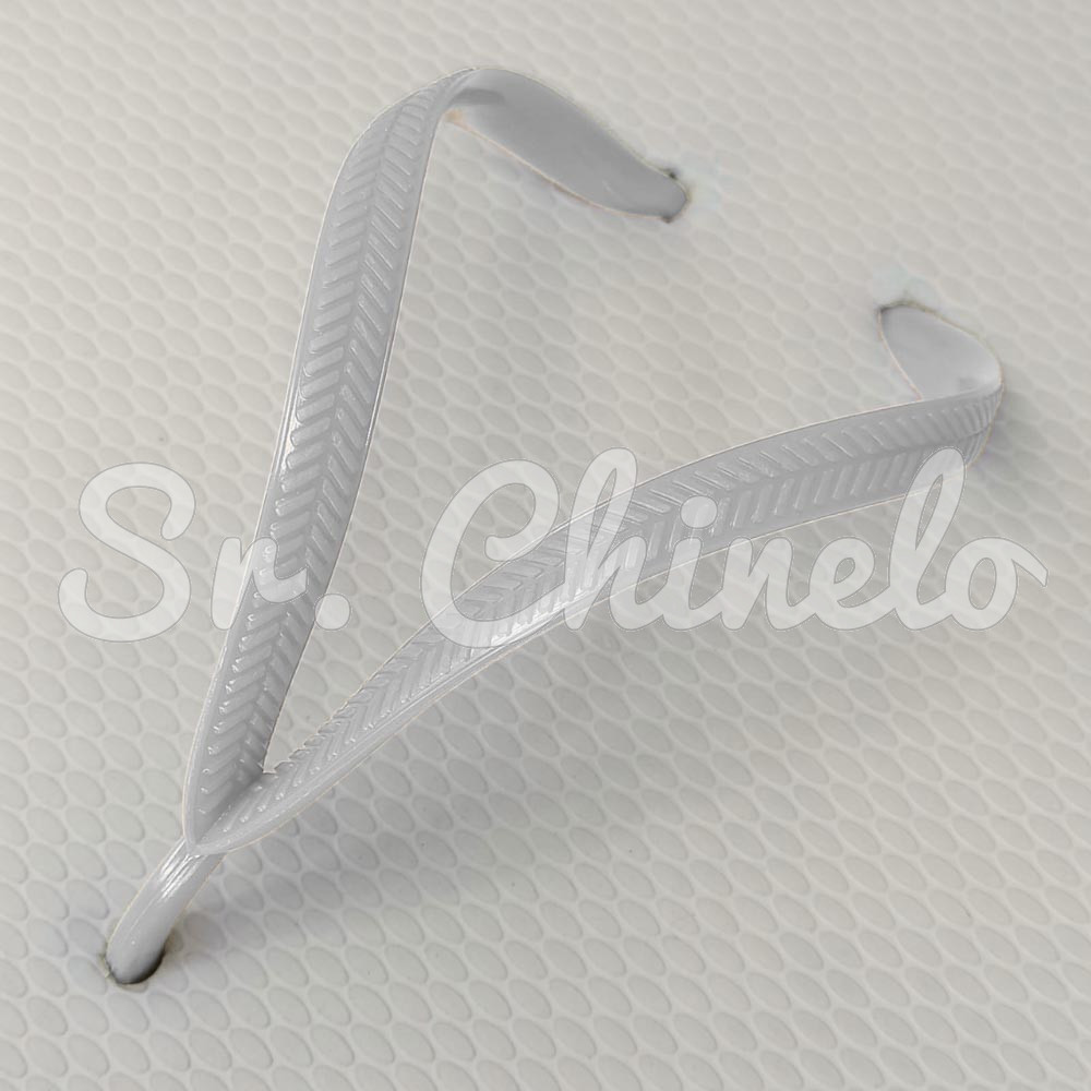 Correia Slim para Chinelo, Branco