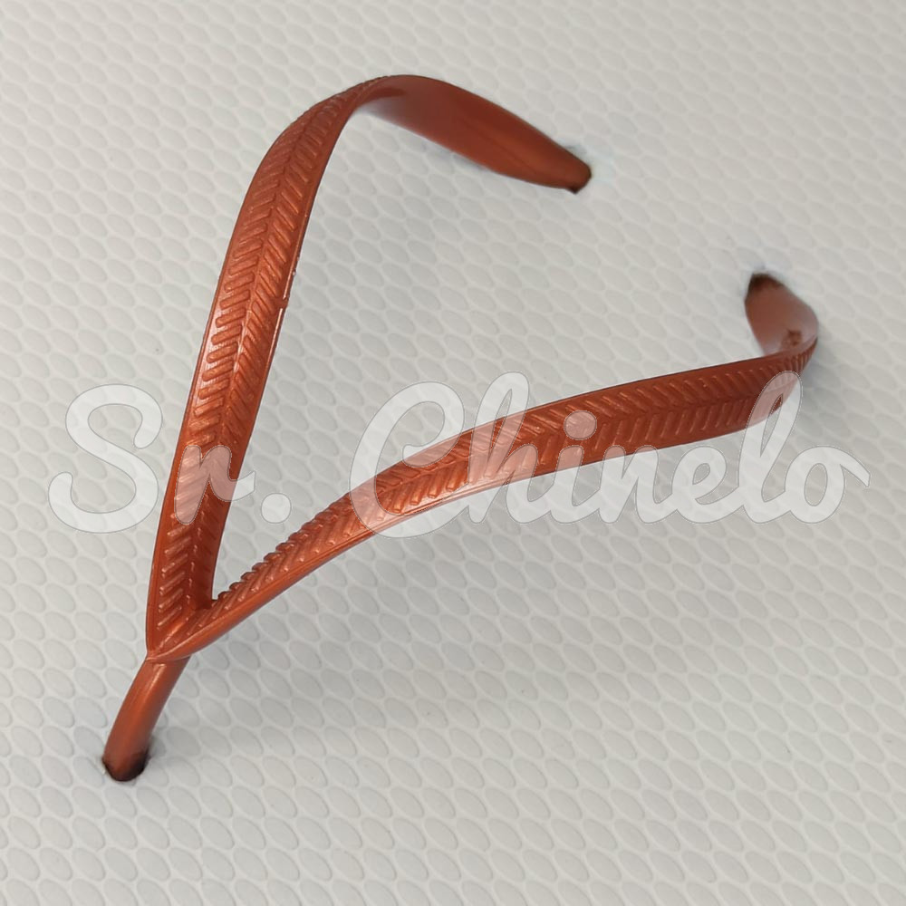 Correia Slim para Chinelo, Terracota