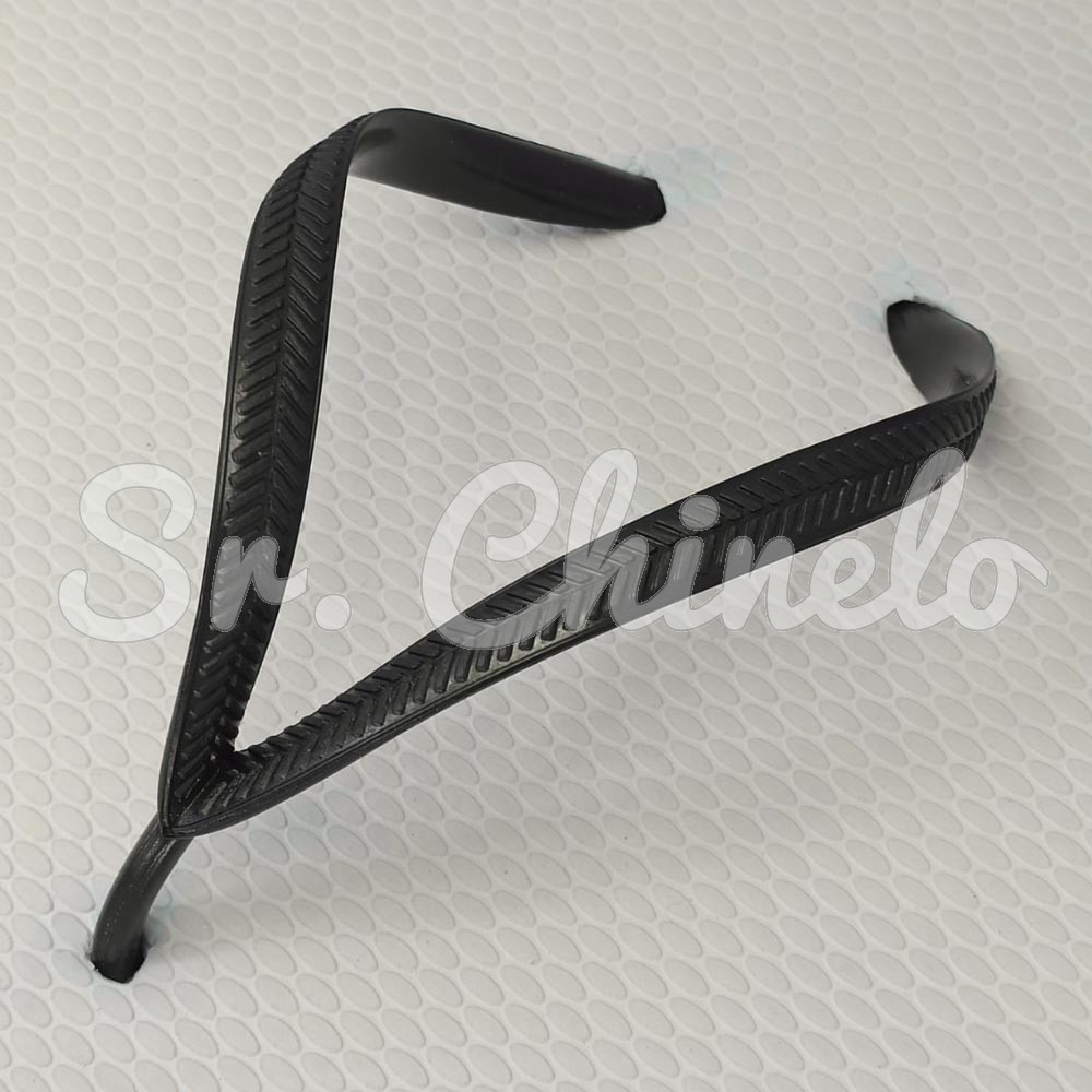 Correia Slim para Chinelo, Preto
