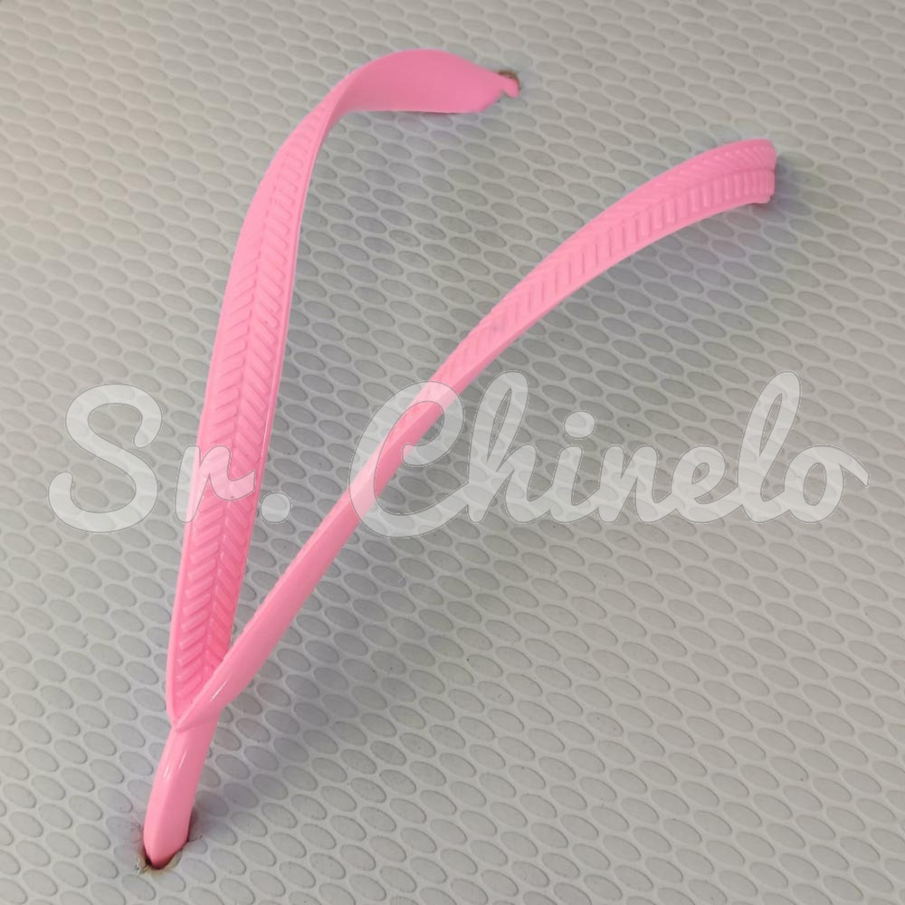 Correia Slim para Chinelo, Rosa Glacê