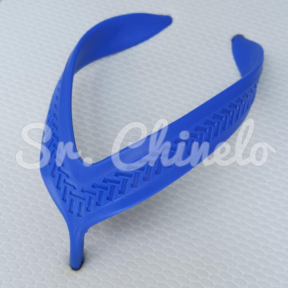 Correia Delta para Chinelo, Azul Bic