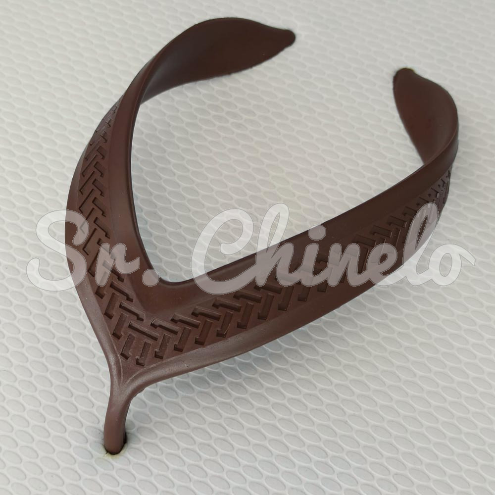Correia Delta para Chinelo, Marrom